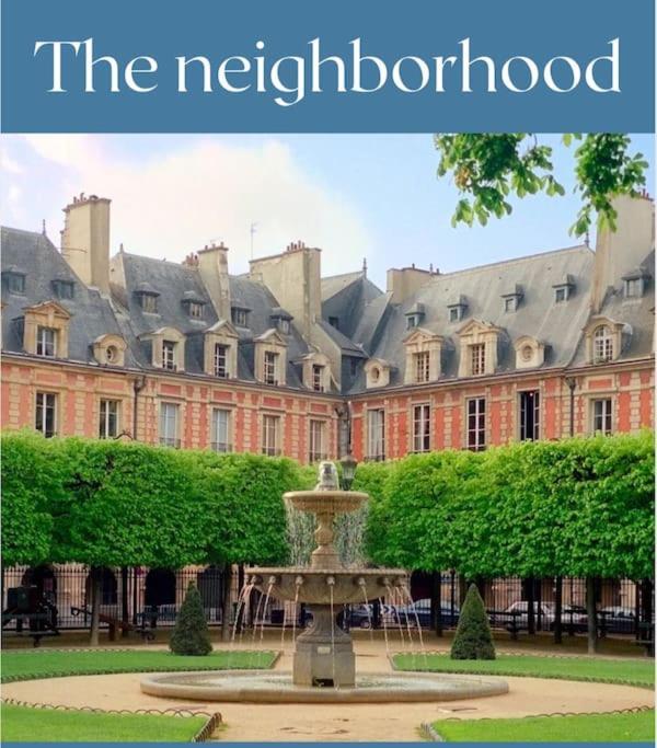 Luxury Stay Paris Place Des Vosges Exterior photo